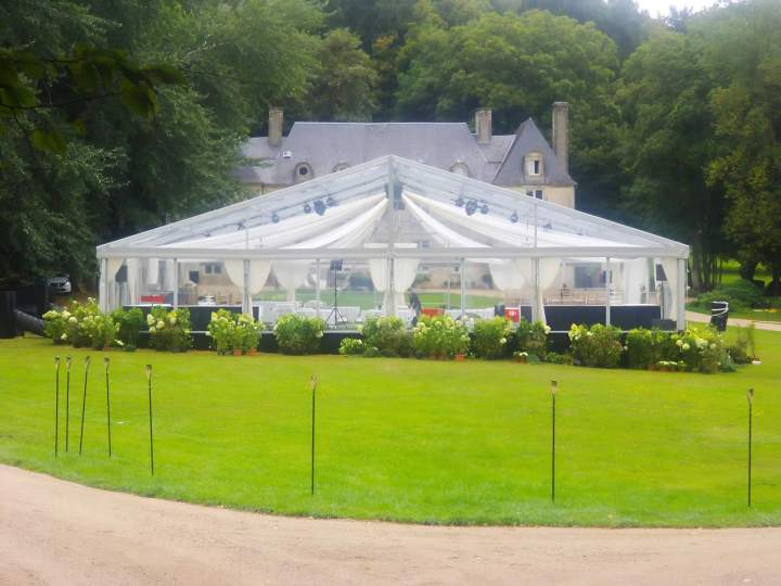 Location de tente cristal Île-de-France